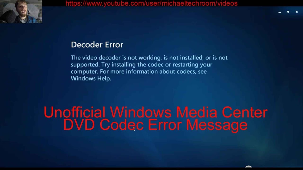 codec error message